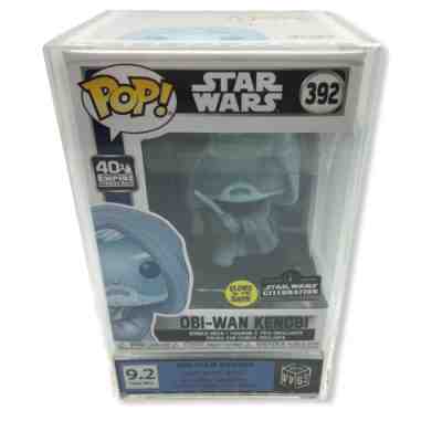 Funko Pop! Obi Wan Kenobi - Star Wars Celebration LE3000 392 - VVGS Graded 9.2