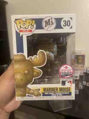 GRAIL Funko Pop Bronze Gold Mariner Moose T-Mobile Park Exclusive 90 PC GRAIL