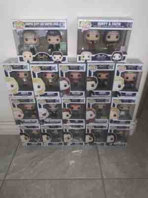 Funko Pop Buffy The Vampire Slayer Lot Of 17 Television Show W/ RARE EXCLUSIVES