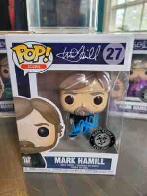 Mark Hamill signed autographed funko Pop! #27 ( OFFICIAL PIX COA)