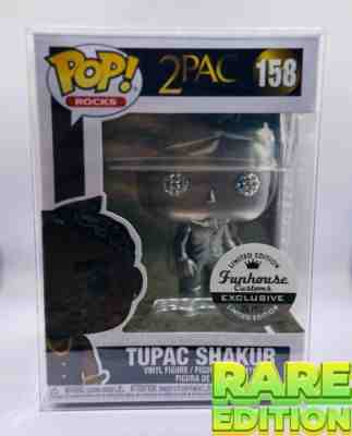 Funko Pop #158 Silver Metallic Tupac Shakur 2Pac Ultra-Rare 1/20