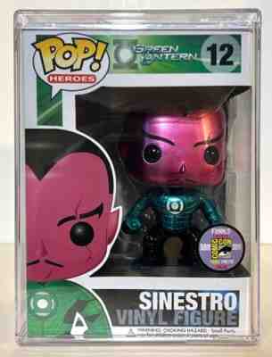 POP! Heroes DC GREEN LANTERN 2011 SAN DIEGO COMIC CON SDCC SINESTRO Figure (NEW)