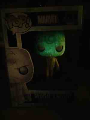 Moon Knight Funko Pop! #266 Glow in the Dark LACC Exclusive Rare Error Head Glow