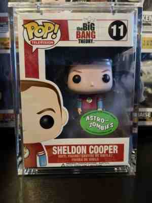 Funko Pop! Big Bang Theory Sheldon Cooper #11 Flash Shirt ASTRO ZOMBIES Ex 2012