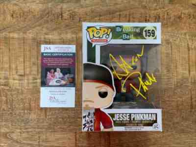 Funko Pop Breaking Bad Jesse Pinkman Aaron Paul Signed JSA Authentication