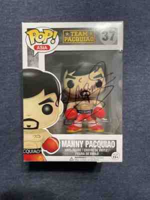 MANNY PACQUIAO Autographed Autograph Auto Signed Funko Pop PSA/DNA