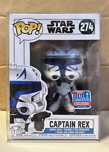 Funko Pop! Star Wars Captain Rex 2018 #274 Fall Convention Shared Exclusive