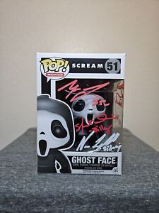 Ghost Face 5x Signed Funko Pop - JSA Certified