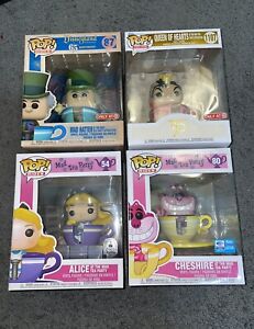 Funko Pop Vinyl Alice in Wonderland Teacup set lot Cheshire Cat Wondercon 2000pc