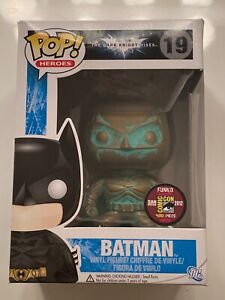 RARE BATMAN Funko Pop! Heroes #19 SDCC 480 Piece LE Exclusive MINOR BOX FLAWS