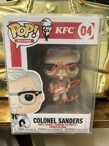 Norm MacDonald Signed KFC Colonel Sanders Funko POP! Figure #04 Autographed