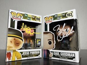 FUNKO POP 6pc LOT - SIGNED BREAKING BAD, STAR WARS &more NEW w/Cases FREE SHIP