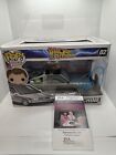 Michael J. Fox signed Marty McFly and Delorean Funko Back to the Future Beckett