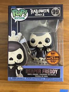 Reaper Freddy Funko Digital Legendary LE 1550 Halloween Series 2 W/ Hard Stack