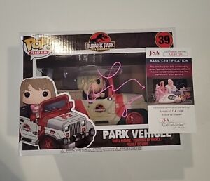 Laura Dern Autographed Jurassic Park Vehicle Funko Pop Ellie Sattler JSA COA