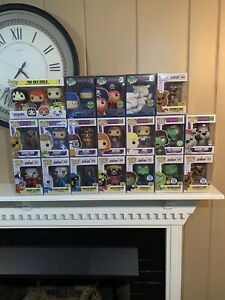 Scooby Doo Funko Pop Lot Set of 19 Creeper Velma Scrappy Snow Ghost Cutler More