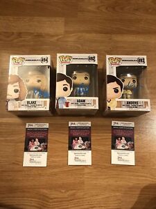 Workaholics signed Autograph Funko Pop Set JSA COA  Blake Adam Anders