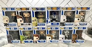 Funko Pop! Star Wars - Lot Of 12, Retired Vaulted  Released: 2013-2015