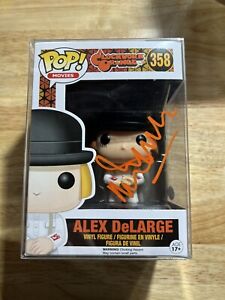 Funko Pop! Clockwork Orange Signed Malcolm Mcdowel Alex Delarge COA JSA AUTO 358