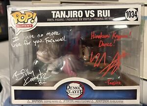 Demon Slayer Tanjiro Vs Rui Signed Funko Moment