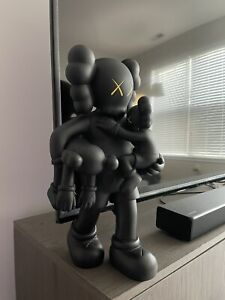 2018 Kaws Clean Slate Companion Vinyl Figure Kawsone Medicom Black NIB