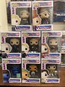 Funko Pop! Movies: Willy Wonka & The Chocolate Factory Complete Set RARE VAULTED