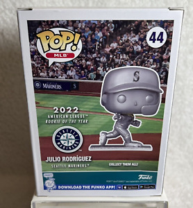 Julio Rodriguez SILVER Funko Pop Limited to 44 Exclusive 8/29/23 SGA Mariners