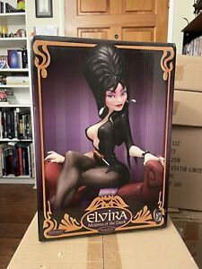 ELVIRA MISTRESS OF THE DARK SIDESHOW Tooned Up MAQUETTE MINT