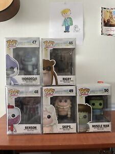 RARE REGULAR SHOW FULL SET FUNKO POPS!