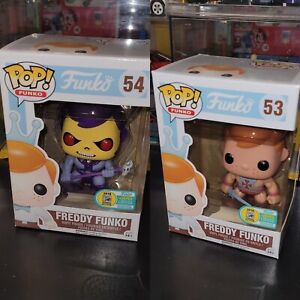 FUNKO POP LOT  Freddy Skeletor 54 Freddy He Man 53  SDCC 400 Pcs