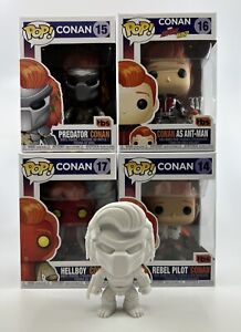 Conan O’Brien 2018 4 Exclusive Pops Plus The Predator Proto