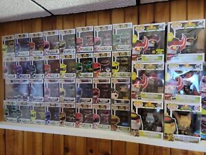 Power Rangers funko pop lot