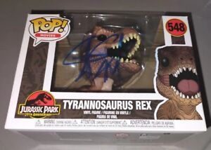 STEVEN SPIELBERG DIRECTOR SIGNED FUNKO POP TOY JURASSIC PARK T-REX 548 PROOF PIC