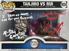 Funko Pop! Demon Slayer Tanjiro Vs Rui Signed Billy Kametz & Zach Aguilar COA!?