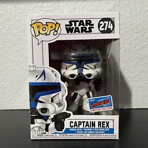 Funko POP Star Wars #274 Captain Rex 2018 NYCC exclusive Clone Wars Vaulted