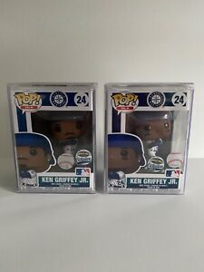 Funko Pop ! Ken Griffey Jr #24 set incl. Safeco Field Exclusive LE 1000 Mint/NM