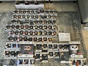 Harry Potter Funko Pop Lot #1-#85, #101,#102(2), #104(2), Quidditch Pack, Train