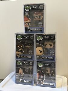 Funko Pop! Digital - Dark Knight Trilogy (5x) Dent, Bane, Gordon, Wayne & Kyle.