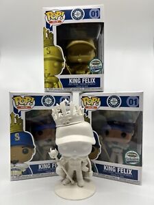 RARE Funko Pop King Felix Complete Set And PROTO!