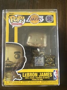 Lebron James Limited Edition SE Gold Funko Pop