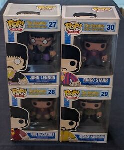 Funko Pop! Rock The Beatles Yellow Submarine John, Paul, George, & Ringo