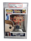 Michael J Fox Signed Funko Pop PSA Slabbed Certified #957 Marty 1955