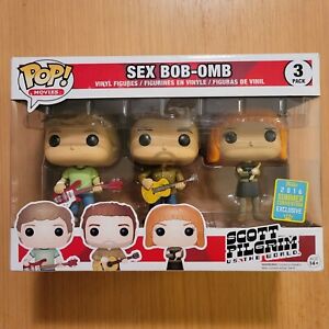 Convention Exclusive Scott Pilgrim vs The World Sex Bob-omb Funko Pop Vinyl