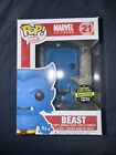 Funko Pop Marvel Beast 21 (Flocked) (Gemini) 1/240