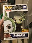 Funko Pop Beetlejuice 641 Hot Topic Michael Keaton Signed Celebrity Authentics