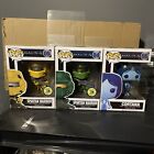 Halo Lot. Green Spartan, Yellow Spartan, Cortana, 2 Sets Of Master Chief Sodas