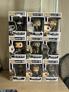 Near Complete Call Of Duty Funko Pop Grail Lot W/ Pop Protectors