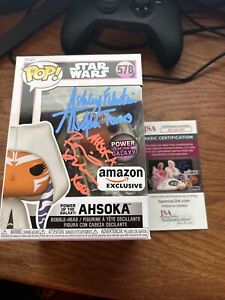 Ahsoka Tano Funko Pop Autographed by Rosario Dawson and Ashley Eckstein!