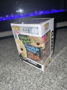 Clarke Griffin #438 The 100 Funko Pop Cast Signed NO COA