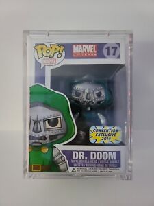 Dr. Doom Metallic 17 Philippine's Convention Excl Funko POP! Marvel VAULTED MINT